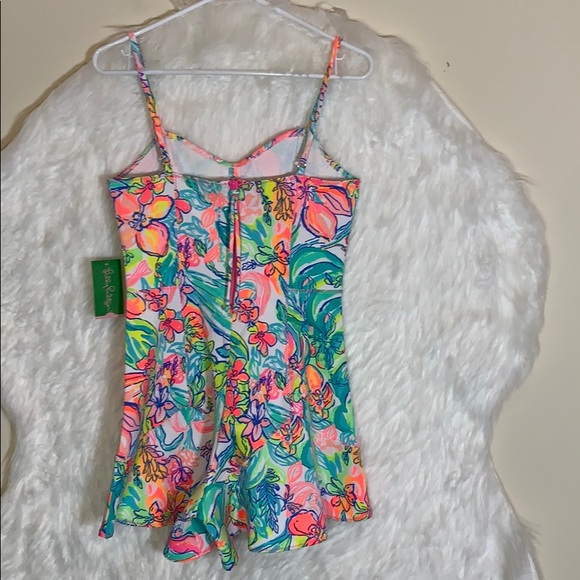 Lilly Pulitzer Floral Coralie Romper - Picture 5 of 7